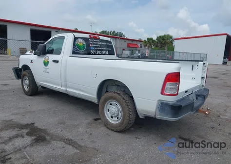 2023 Ram 2500 Tradesman 4X2 8' Box z USA, uszkodzony, nr VIN 3C6MR4ALXPG586517